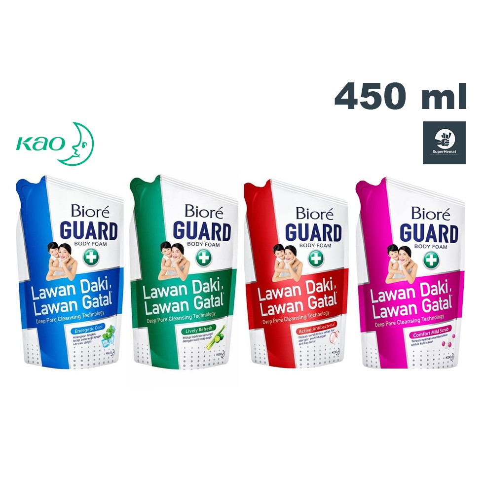 Biore Body Wash Guard 450ml